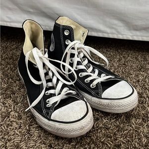Black Chuck Taylor All Star High Top Converse Sneakers